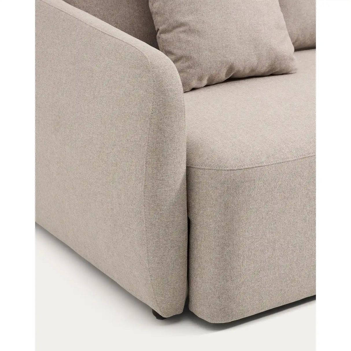3-Sitzer-Bettsofa Laira in beiger Chenille, 218 cm, FSC Mix Credit von Kave Home – Produktbild 10
