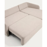 3-Sitzer-Bettsofa Laira in beiger Chenille und Chaiselongue rechts, 246 cm, FSC Mix Credit von Kave Home – Produktbild 10
