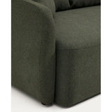 3-Sitzer-Bettsofa Laira in dunkelgrüner Chenille, 218 cm, FSC Mix Credit von Kave Home – Bild 10
