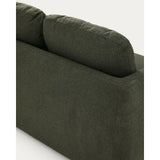3-Sitzer-Bettsofa Laira in dunkelgrüner Chenille, 218 cm, FSC Mix Credit von Kave Home – Bild 12