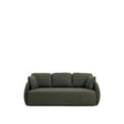 3-Sitzer-Bettsofa Laira in dunkelgrüner Chenille, 218 cm, FSC Mix Credit von Kave Home – Bild 5