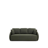 3-Sitzer-Bettsofa Laira in dunkelgrüner Chenille, 218 cm, FSC Mix Credit von Kave Home – Bild 5