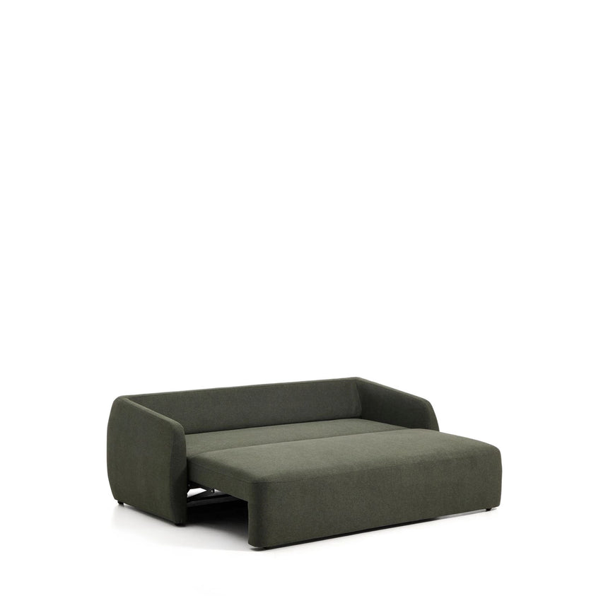 3-Sitzer-Bettsofa Laira in dunkelgrüner Chenille, 218 cm, FSC Mix Credit von Kave Home – Bild 8