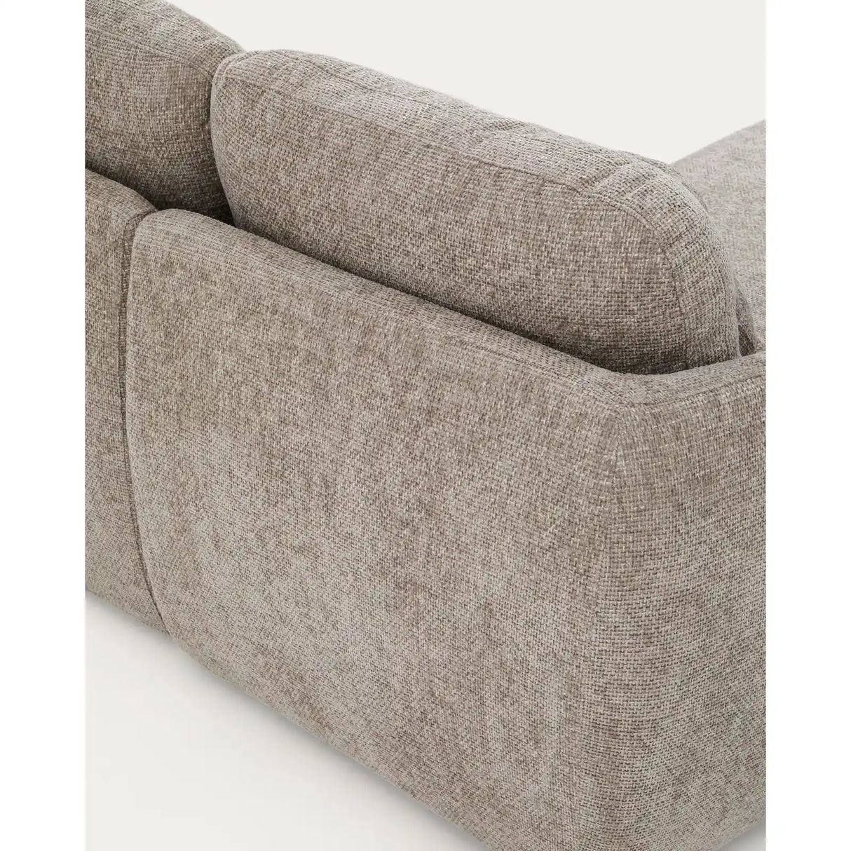 3-Sitzer-Bettsofa Laira in taupefarbener Chenille und Chaiselongue links, 246 cm, FSC Mix Credit von Kave Home – Produktbild 11