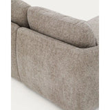 3-Sitzer-Bettsofa Laira in taupefarbener Chenille und Chaiselongue links, 246 cm, FSC Mix Credit von Kave Home – Produktbild 11