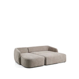 3-Sitzer-Bettsofa Laira in taupefarbener Chenille und Chaiselongue links, 246 cm, FSC Mix Credit von Kave Home – Produktbild 8
