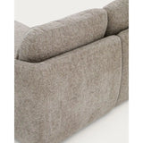 3-Sitzer-Bettsofa Laira in taupefarbener Chenille und Chaiselongue rechts, 246 cm, FSC Mix Credit von Kave Home – Produktbild 12