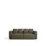 3-Sitzer-Bettsofa Marela in Grün, 236 cm, FSC Mix Credit von Kave Home – Bild 1