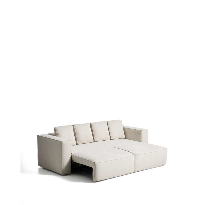3-Sitzer Bettsofa Marela in beiger Chenille, 236 cm, FSC Mix Credit von Kave Home – Bild 7