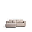 3-Sitzer Bettsofa Marela mit Chaiselongue links, 236 cm, FSC Mix Credit von Kave Home – Bild 1
