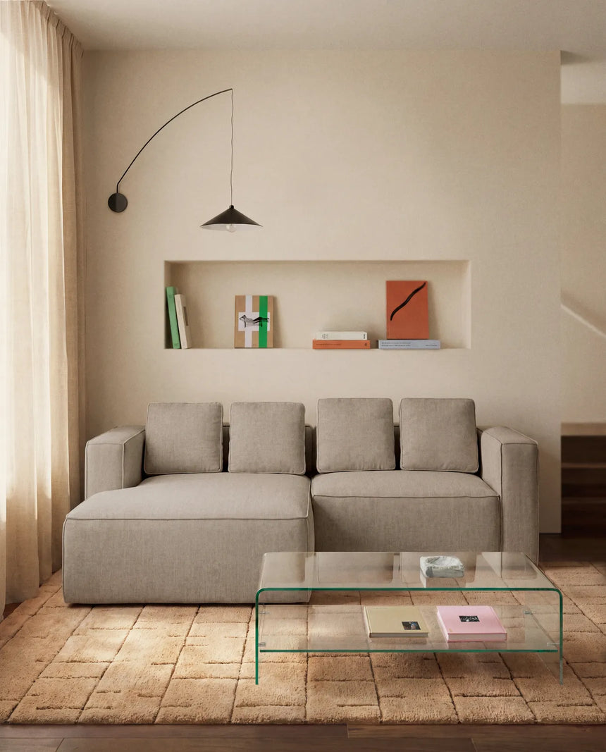 3-Sitzer Bettsofa Marela mit Chaiselongue links, 236 cm, FSC Mix Credit von Kave Home – Bild 2
