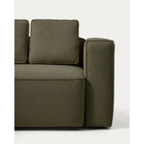 3-Sitzer-Bettsofa Marela mit Chaiselongue links in Grün, 236 cm, FSC Mix Credit von Kave Home – Bild 10