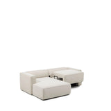 3-Sitzer Bettsofa Marela mit Chaiselongue links in beiger Chenille, 236 cm, FSC Mix Credit von Kave Home – Bild 10