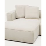 3-Sitzer Bettsofa Marela mit Chaiselongue links in beiger Chenille, 236 cm, FSC Mix Credit von Kave Home – Bild 15