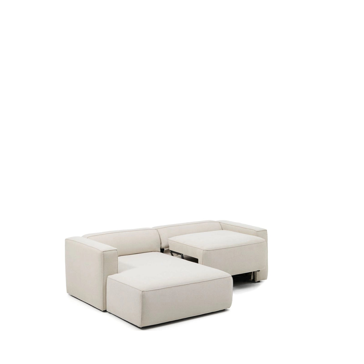 3-Sitzer Bettsofa Marela mit Chaiselongue links in beiger Chenille, 236 cm, FSC Mix Credit von Kave Home – Bild 9