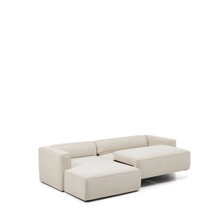 3-Sitzer Bettsofa Marela mit Chaiselongue links in beiger Chenille, 276 cm, FSC Mix Credit von Kave Home – Bild 10