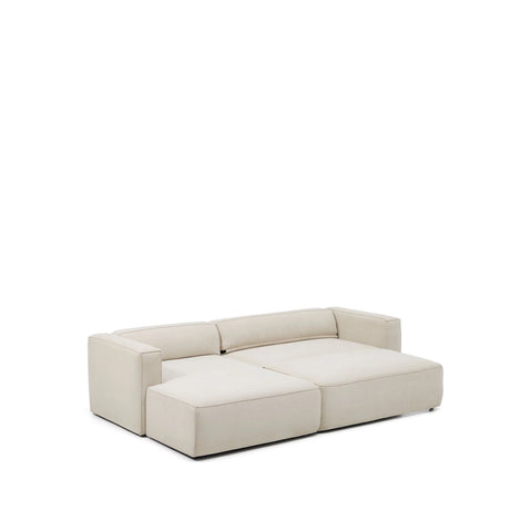 3-Sitzer Bettsofa Marela mit Chaiselongue links in beiger Chenille, 276 cm, FSC Mix Credit von Kave Home – Bild 11
