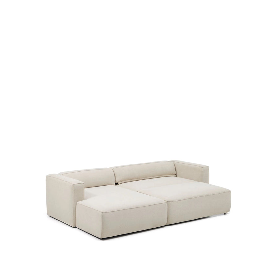3-Sitzer Bettsofa Marela mit Chaiselongue links in beiger Chenille, 276 cm, FSC Mix Credit von Kave Home – Bild 11