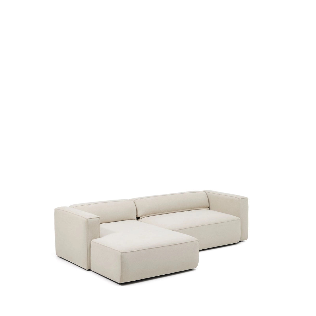 3-Sitzer Bettsofa Marela mit Chaiselongue links in beiger Chenille, 276 cm, FSC Mix Credit von Kave Home – Bild 12