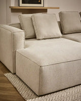 3-Sitzer Bettsofa Marela mit Chaiselongue links in beiger Chenille, 276 cm, FSC Mix Credit von Kave Home – Bild 3