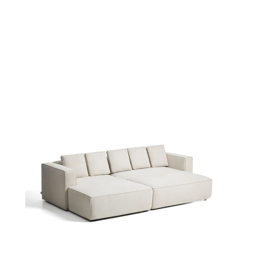 3-Sitzer Bettsofa Marela mit Chaiselongue links in beiger Chenille, 276 cm, FSC Mix Credit von Kave Home – Bild 7