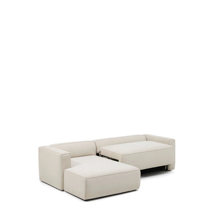 3-Sitzer Bettsofa Marela mit Chaiselongue links in beiger Chenille, 276 cm, FSC Mix Credit von Kave Home – Bild 8