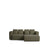 3-Sitzer-Bettsofa Marela mit Chaiselongue rechts in Grün, 236 cm, FSC Mix Credit von Kave Home – Bild 1