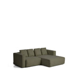 3-Sitzer-Bettsofa Marela mit Chaiselongue rechts in Grün, 236 cm, FSC Mix Credit von Kave Home – Bild 3