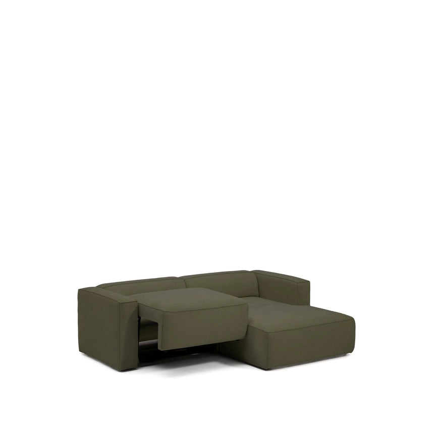 3-Sitzer-Bettsofa Marela mit Chaiselongue rechts in Grün, 236 cm, FSC Mix Credit von Kave Home – Bild 6