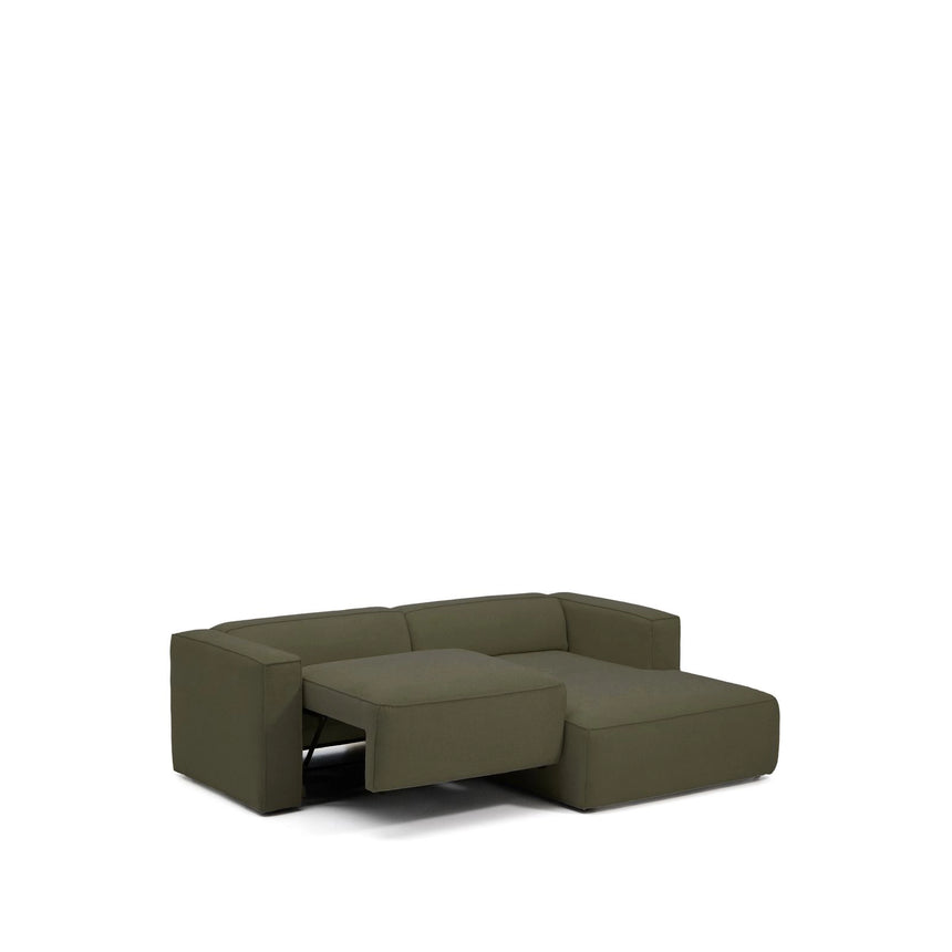 3-Sitzer-Bettsofa Marela mit Chaiselongue rechts in Grün, 236 cm, FSC Mix Credit von Kave Home – Bild 7