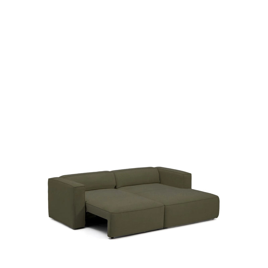 3-Sitzer-Bettsofa Marela mit Chaiselongue rechts in Grün, 236 cm, FSC Mix Credit von Kave Home – Bild 8
