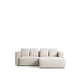 3-Sitzer Bettsofa Marela mit Chaiselongue rechts in beiger Chenille, 236 cm, FSC Mix Credit von Kave Home – Bild 1