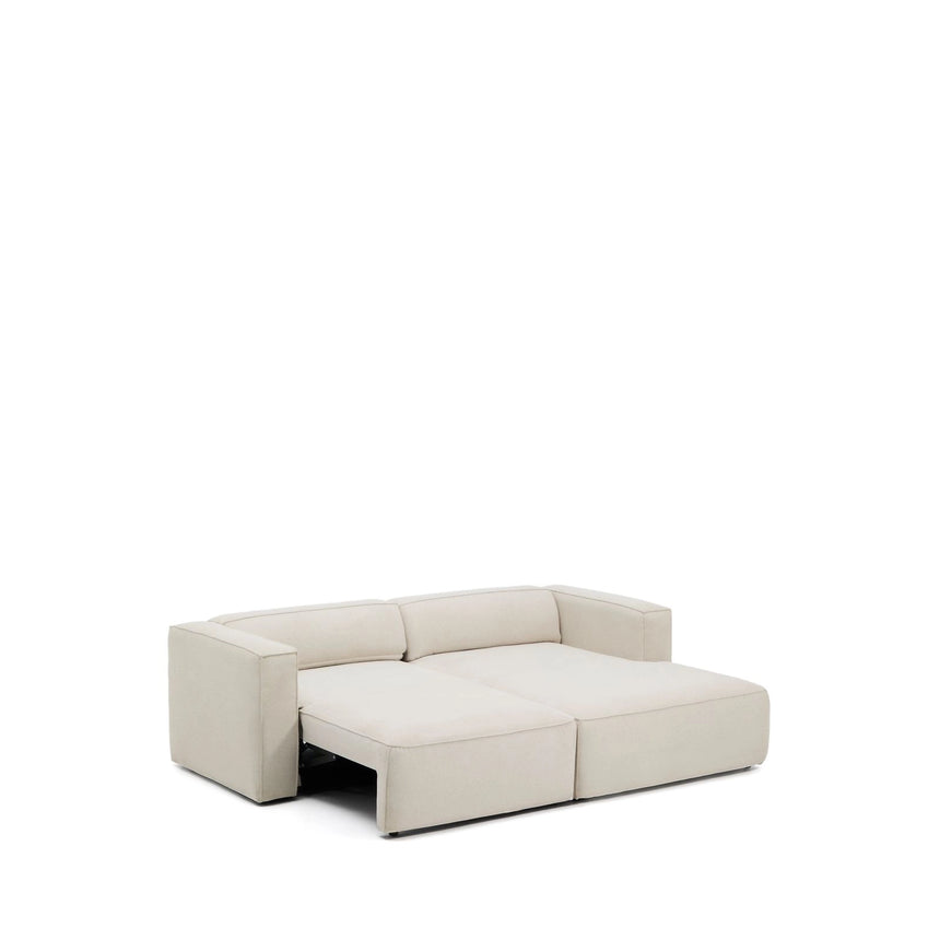 3-Sitzer Bettsofa Marela mit Chaiselongue rechts in beiger Chenille, 236 cm, FSC Mix Credit von Kave Home – Bild 11