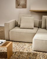 3-Sitzer Bettsofa Marela mit Chaiselongue rechts in beiger Chenille, 236 cm, FSC Mix Credit von Kave Home – Bild 3