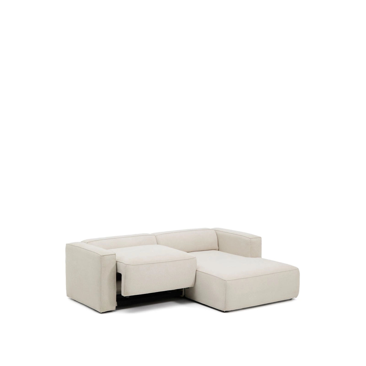 3-Sitzer Bettsofa Marela mit Chaiselongue rechts in beiger Chenille, 236 cm, FSC Mix Credit von Kave Home – Bild 8
