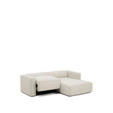 3-Sitzer Bettsofa Marela mit Chaiselongue rechts in beiger Chenille, 236 cm, FSC Mix Credit von Kave Home – Bild 8