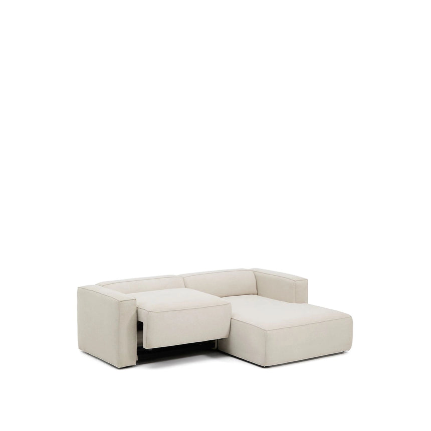 3-Sitzer Bettsofa Marela mit Chaiselongue rechts in beiger Chenille, 236 cm, FSC Mix Credit von Kave Home – Bild 8