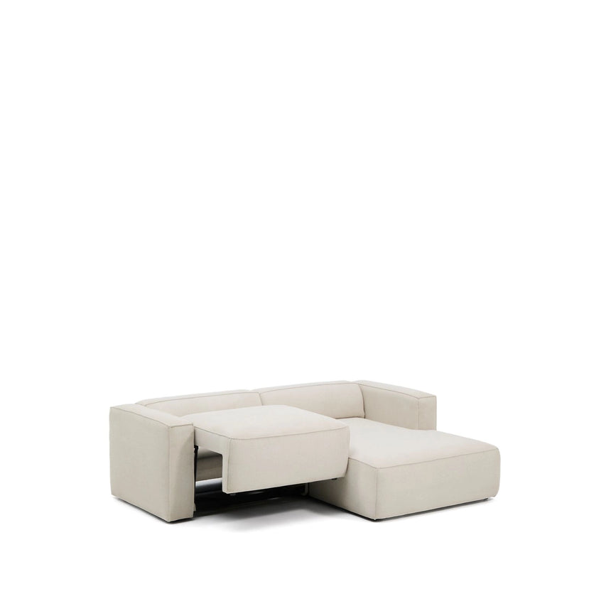 3-Sitzer Bettsofa Marela mit Chaiselongue rechts in beiger Chenille, 236 cm, FSC Mix Credit von Kave Home – Bild 9