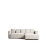 3-Sitzer Bettsofa Marela mit Chaiselongue rechts in beiger Chenille, 276 cm, FSC Mix Credit von Kave Home – Bild 1