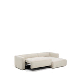 3-Sitzer Bettsofa Marela mit Chaiselongue rechts in beiger Chenille, 276 cm, FSC Mix Credit von Kave Home – Bild 10
