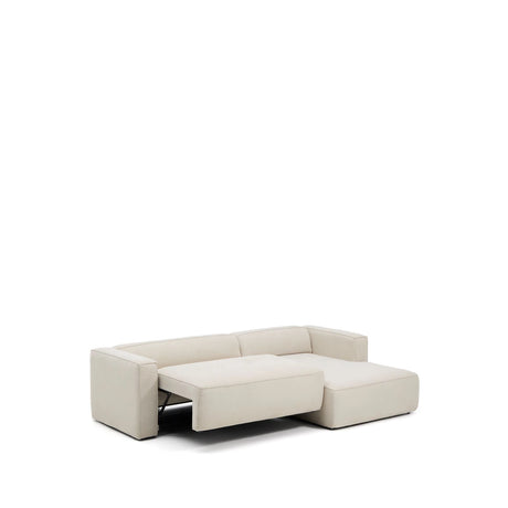 3-Sitzer Bettsofa Marela mit Chaiselongue rechts in beiger Chenille, 276 cm, FSC Mix Credit von Kave Home – Bild 10
