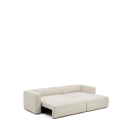 3-Sitzer Bettsofa Marela mit Chaiselongue rechts in beiger Chenille, 276 cm, FSC Mix Credit von Kave Home – Bild 11