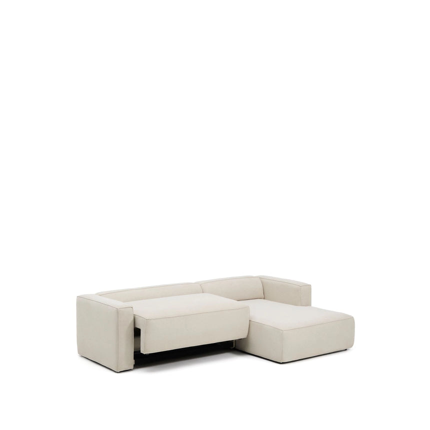 3-Sitzer Bettsofa Marela mit Chaiselongue rechts in beiger Chenille, 276 cm, FSC Mix Credit von Kave Home – Bild 8