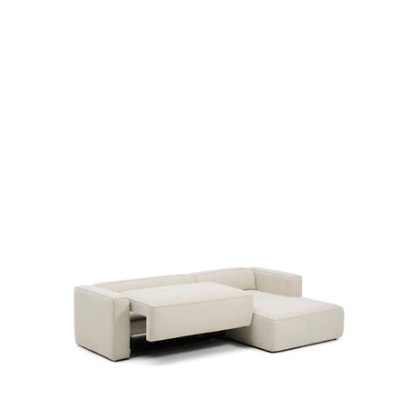 3-Sitzer Bettsofa Marela mit Chaiselongue rechts in beiger Chenille, 276 cm, FSC Mix Credit von Kave Home – Bild 9