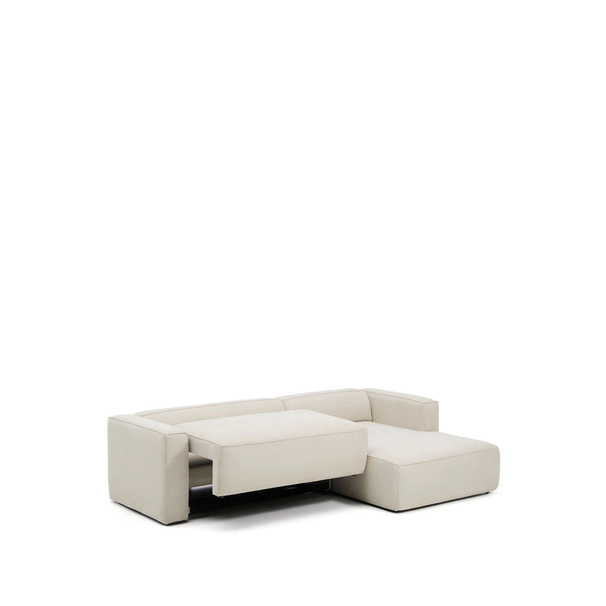 3-Sitzer Bettsofa Marela mit Chaiselongue rechts in beiger Chenille, 276 cm, FSC Mix Credit von Kave Home – Bild 9