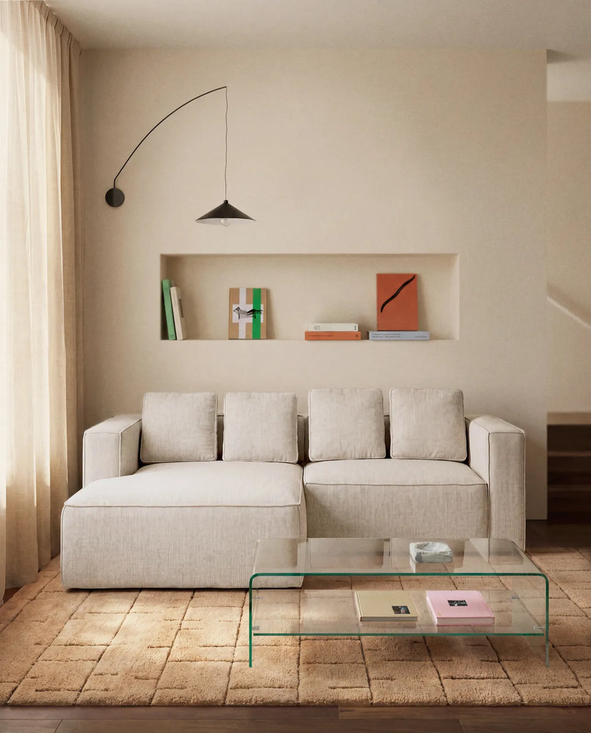 3-Sitzer-Bettsofa Marela mit aufklappbarer Chaiselongue links, 236 cm, FSC Mix Credit von Kave Home – Bild 2