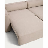 3-Sitzer-Bettsofa Marela mit aufklappbarer Chaiselongue rechts, 236 cm, FSC Mix Credit von Kave Home – Bild 13