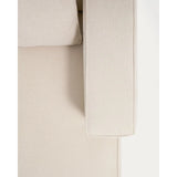 3-Sitzer-Bettsofa Marela mit aufklappbarer Chaiselongue rechts in Ecru, 236 cm, FSC Mix Credit von Kave Home – Bild 16