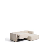 3-Sitzer-Bettsofa Marela mit aufklappbarer Chaiselongue rechts in Ecru, 236 cm, FSC Mix Credit von Kave Home – Bild 7