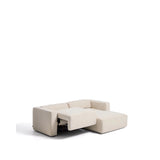 3-Sitzer-Bettsofa Marela mit aufklappbarer Chaiselongue rechts in Ecru, 236 cm, FSC Mix Credit von Kave Home – Bild 8